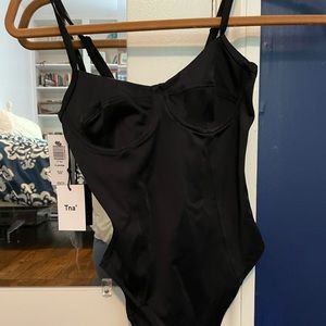 Aritzia Claudia Bodysuit Black